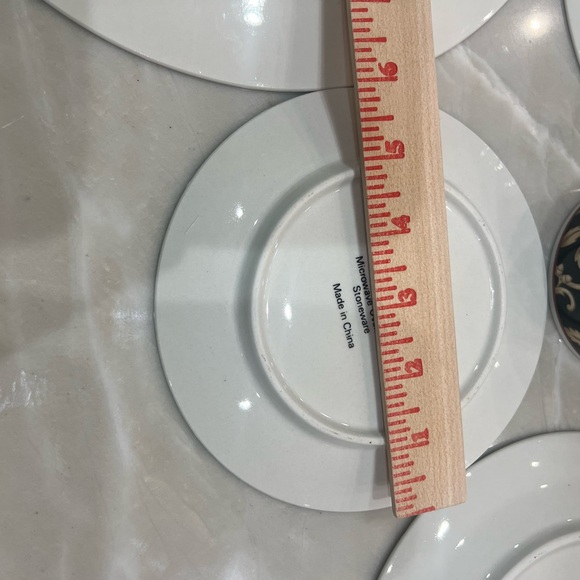 Vintage! Savoy Majestic Stonewear Black and Tan Dinnerware 41 pieces - Picture 9 of 10